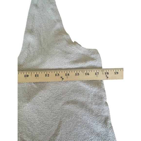 Free People Beach Keiran Sweater Knit Tank Top Beige Summer Style Womens Small - Picture 9 of 14